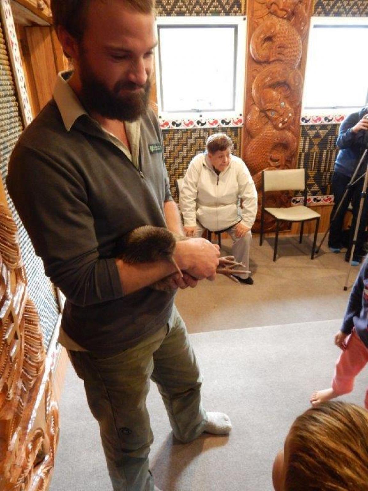 Photo Gallery  - Translocation of Rowi Kiwi to Kaipupu Point-Blessing at Waikawa Marae_28 May 2016 