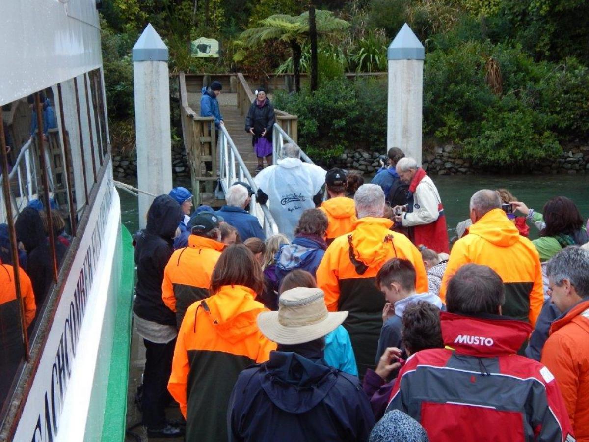 Photo Gallery  - Translocation of Rowi Kiwi to Kaipupu Point-Karanga from Kaumātua Bev Maata-Hart to Kaipupu Point_28 May 2016 