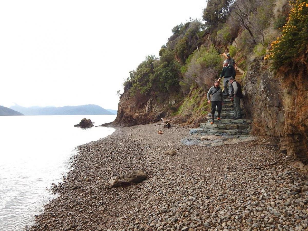 Photo Gallery  - Karaka Point Stairs Upgrade to the Bay 