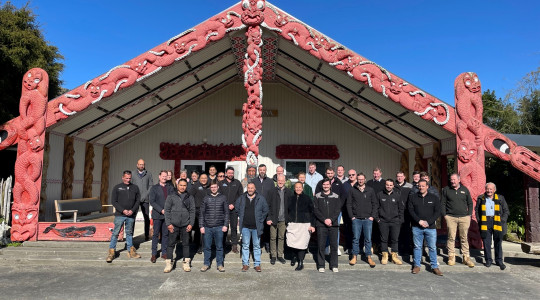 Mana Whenua Induction kicks off iReX construction work