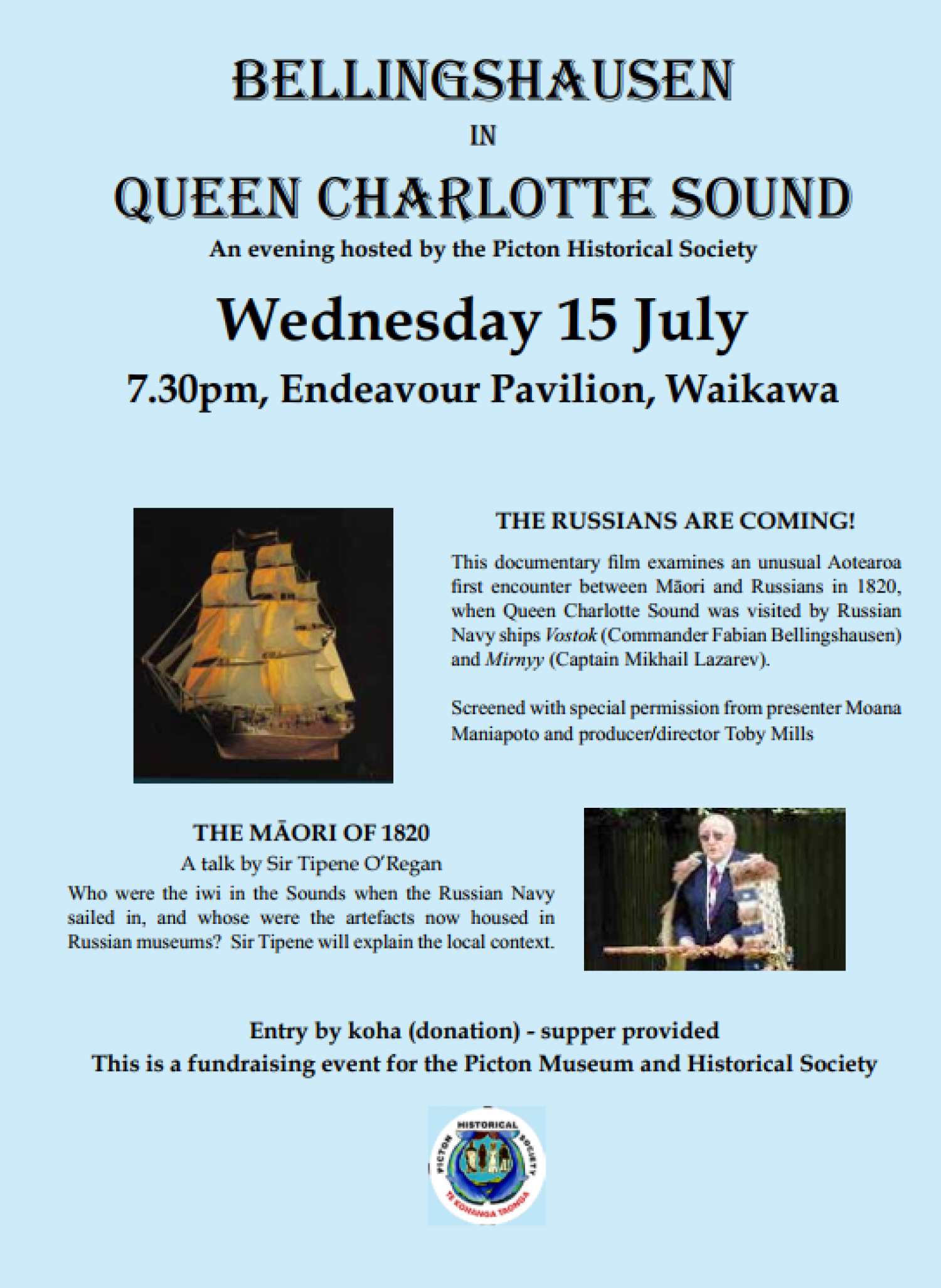 Bellingshausen in Queen Charlotte Sounds