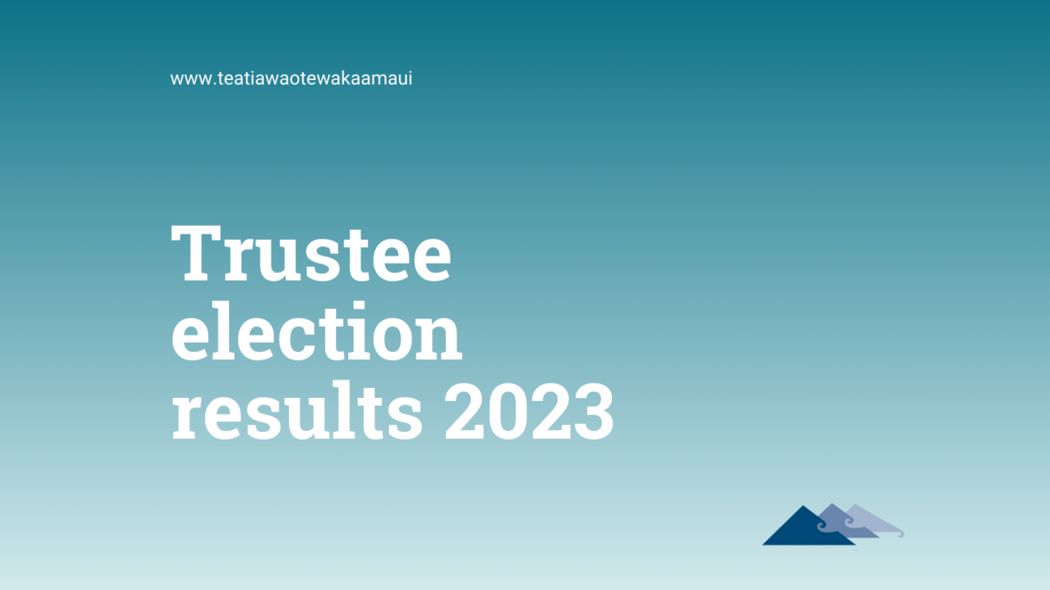 Trustee election results 2023