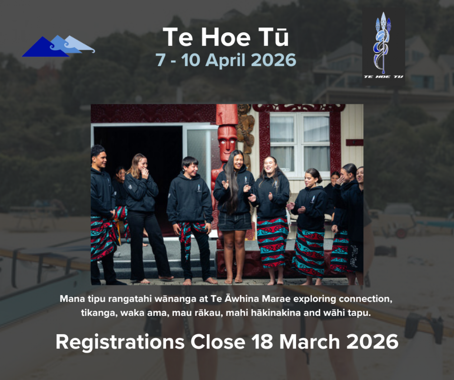 Te Hoe Tū 2026 - Registrations Open