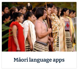 Maori language apps